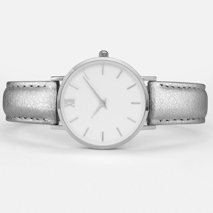 Women’s Slim Stainless Steel Quartz Watch – Business Style