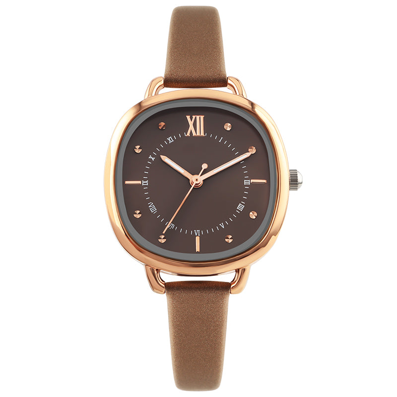 Women’s Vintage Rose Gold Square Watch